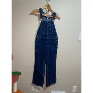 Hisea denim bib overalls womens M